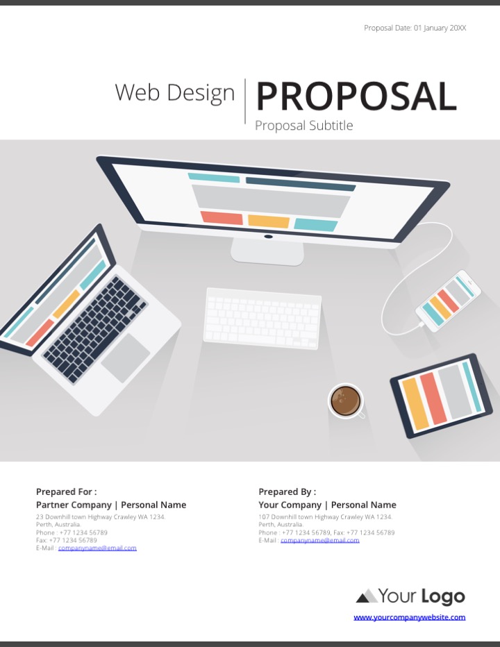 Web Development Proposal Template